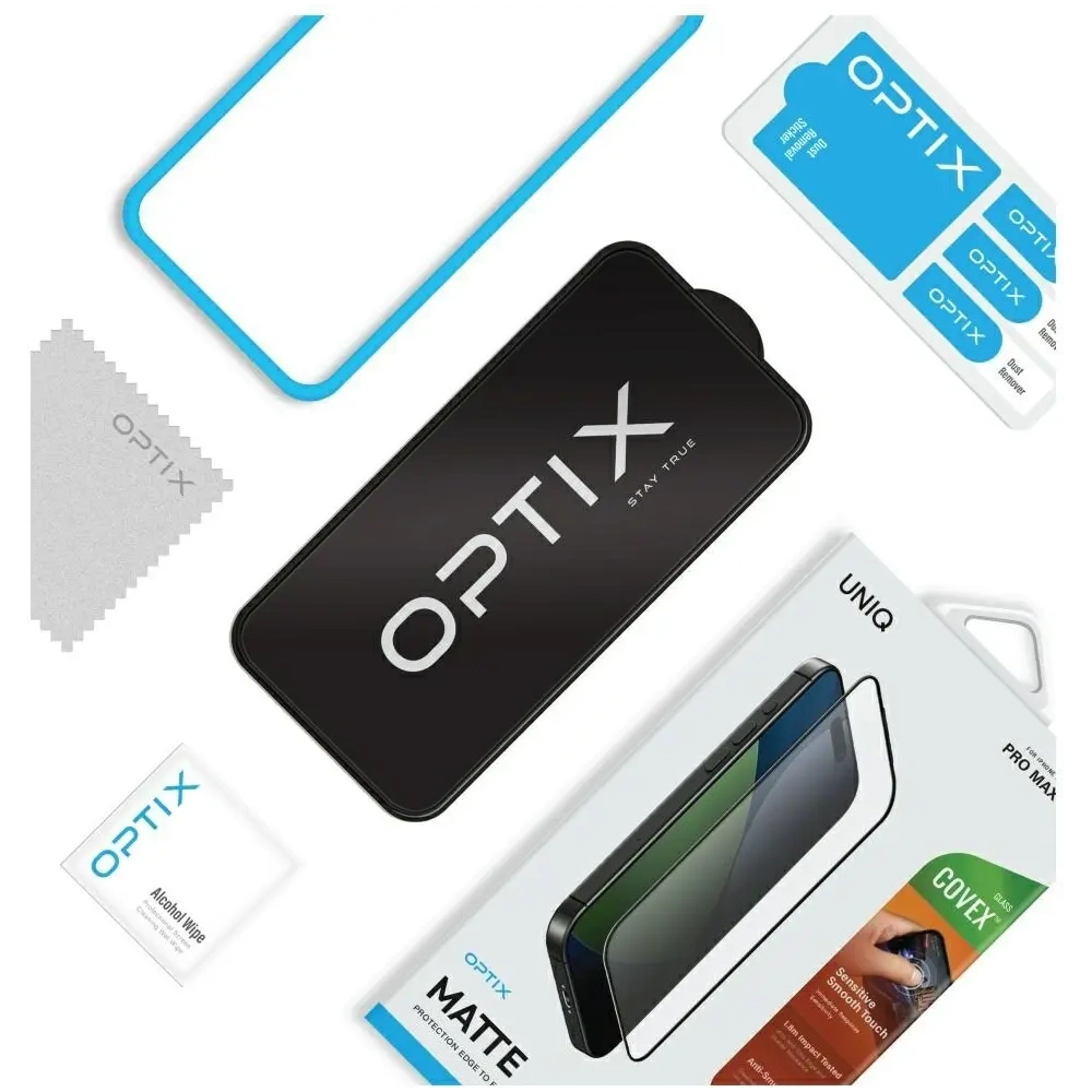 Szkło hartowane UNIQ Optix Matte do Apple iPhone Air matowe
