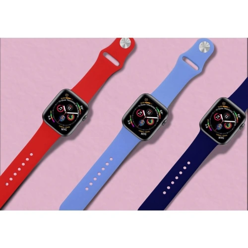 Kup Elastyczny pasek PURO ICON Band Apple Watch 4/5/6/7/SE/8/9/10 40/41/42mm (S/M & M/L) (czarny) - PUR081CL - {ean13} - Sklep Home Screen