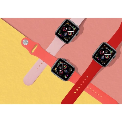 Kup Elastyczny pasek PURO ICON Band Apple Watch 4/5/6/7/SE/8/9/10 40/41/42mm (S/M & M/L) (czarny) - PUR081CL - {ean13} - Sklep Home Screen