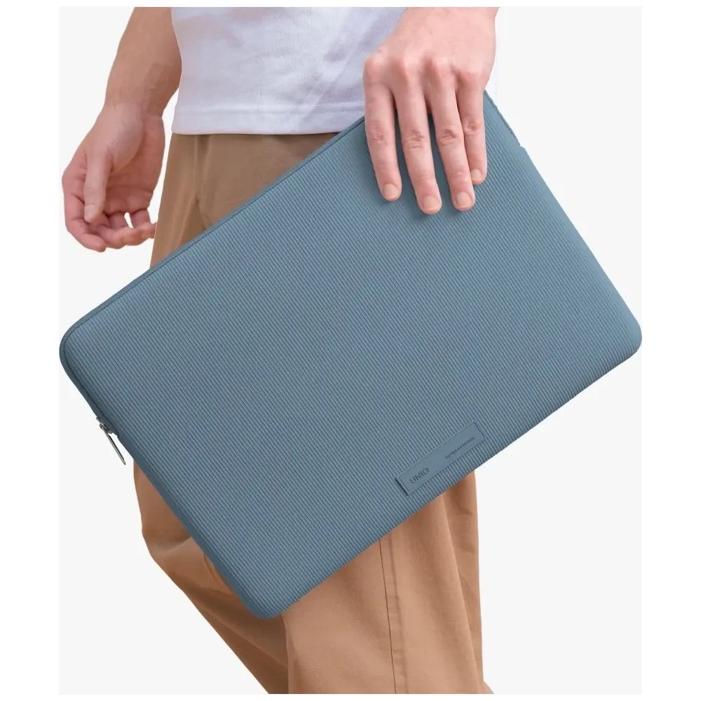 Torba na laptopa UNIQ Cyprus Ridge Edition Laptop Sleeve 14" water-resistant neoprene niebieski