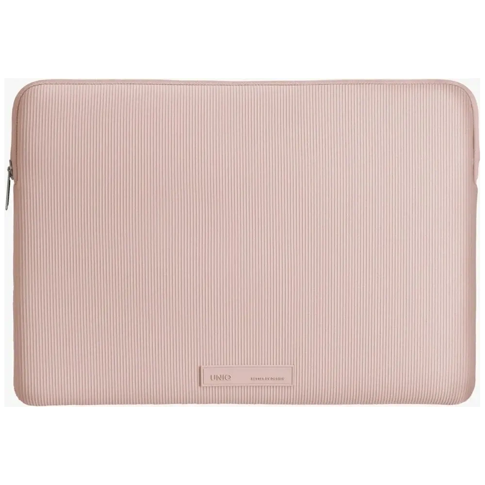 Torba na laptopa UNIQ Cyprus Ridge Edition Laptop Sleeve 14" water-resistant neoprene różowy