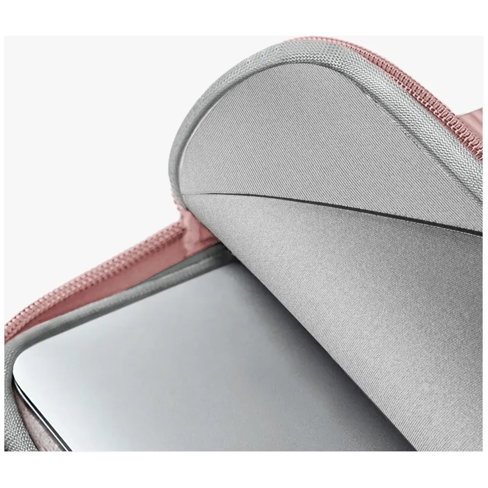 Torba na laptopa UNIQ Cyprus Ridge Edition Laptop Sleeve 14" water-resistant neoprene różowy