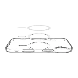 Etui Spigen Liquid Crystal Mag MagSafe do Apple iPhone 17 Clear/white
