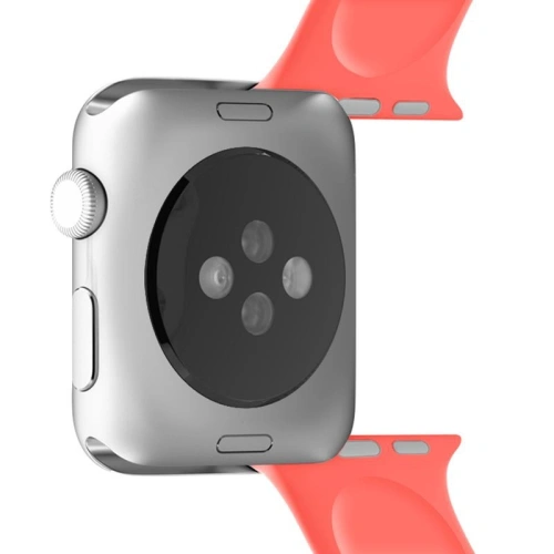 Kup Elastický pásek PURO ICON Band Apple Watch 4/5/6/7/SE/8/9/10 40/41/42mm (S/M & M/L) (Living Coral) - PUR082LIVCOR - {ean13} - Sklep Home Screen