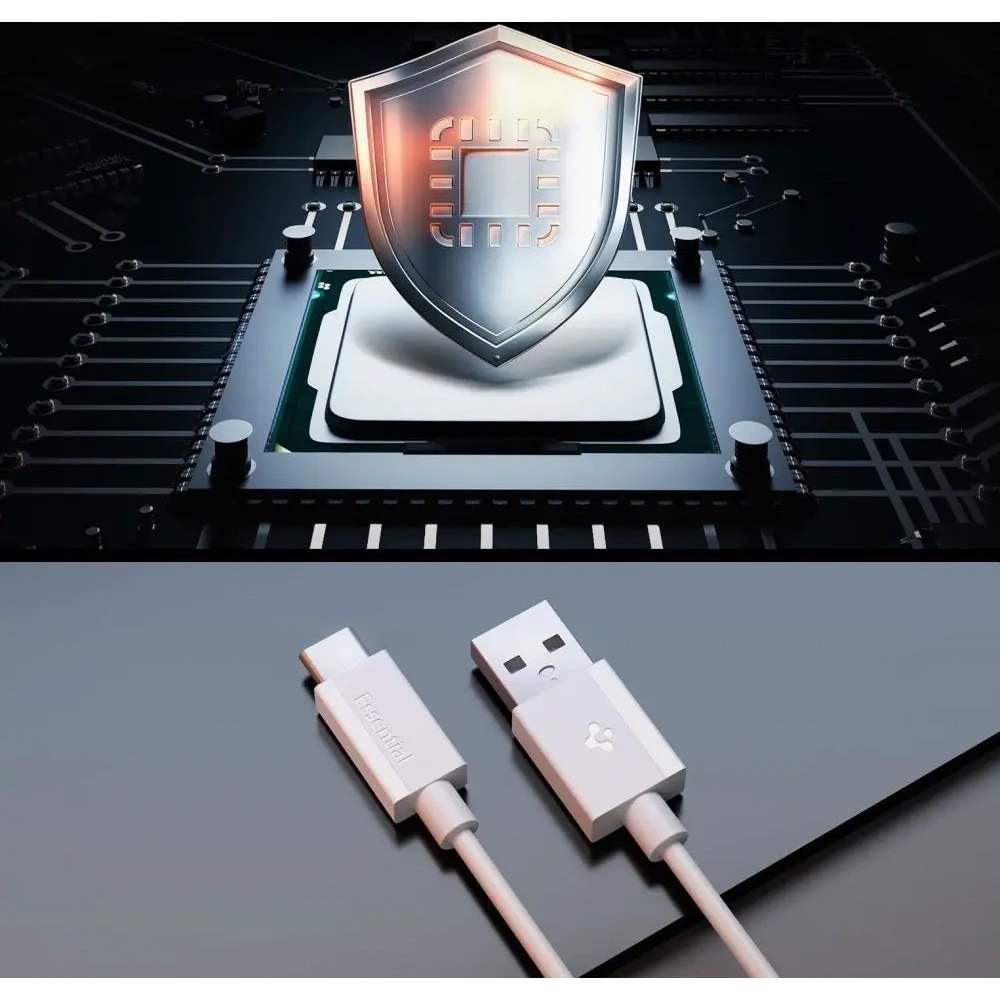Kabel Spigen EB6010AC Essential USB-C Cable 60W 100cm White