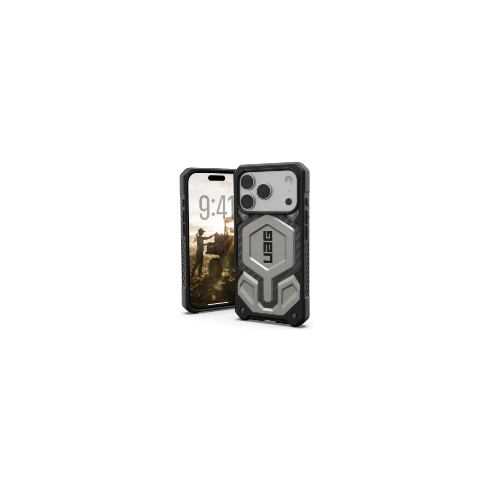 Etui UAG Urban Armor Gear Monarch Pro do Apple iPhone 17 Pro MagSafe (titanium)