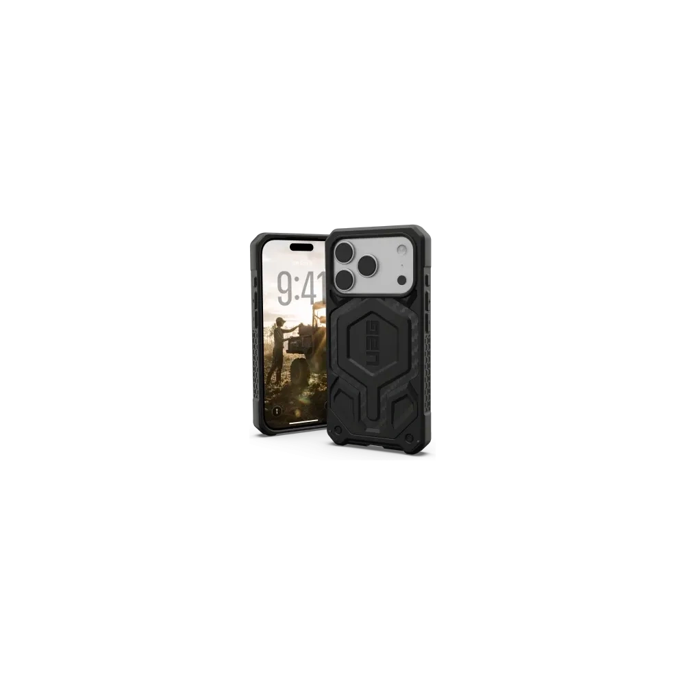 Etui UAG Urban Armor Gear Monarch Pro do Apple iPhone 17 Pro MagSafe (carbon fiber)