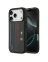 Etui BMW M Kevlar Lines & Logo MagSafe do Apple iPhone 17 Pro czarny