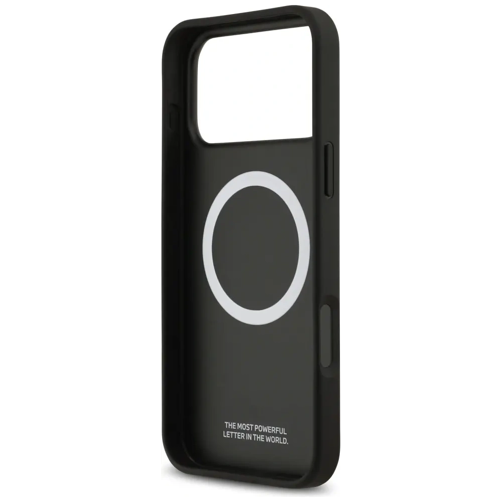 Etui BMW M Kevlar Lines & Logo MagSafe do Apple iPhone 17 Pro Max czarny