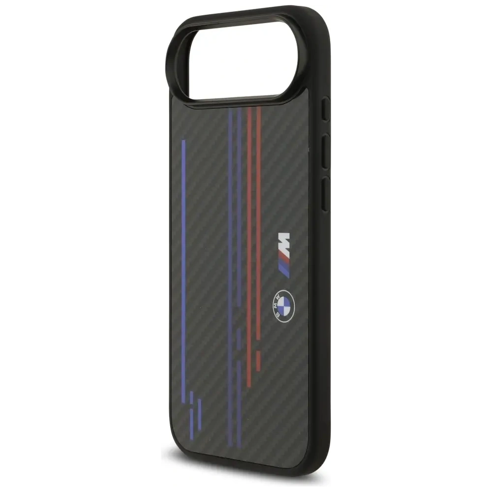 Etui BMW M Kevlar Lines & Logo MagSafe do Apple iPhone Air czarny