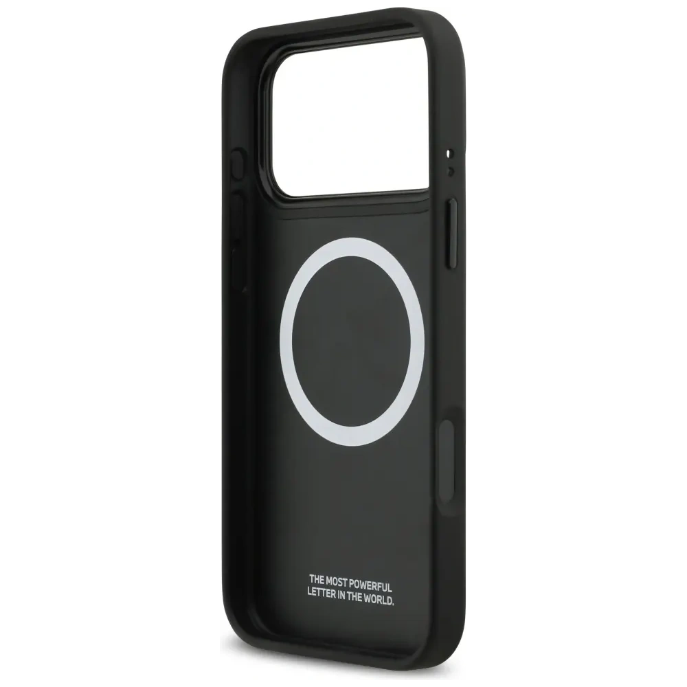 Etui BMW M Quilted Logo MagSafe do Apple iPhone 17 Pro Max antracyt