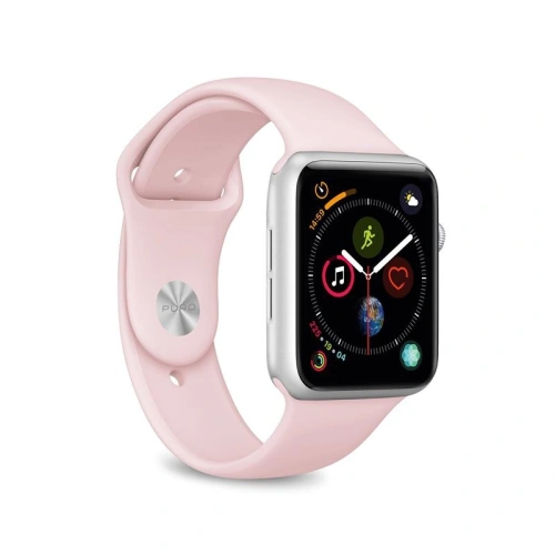 Kup Elastický pásek PURO ICON Band Apple Watch 4/5/6/7/SE/8/9/10 40/41/42mm (S/M & M/L) (pískově růžová) - PUR083PNK - {ean13} - Sklep Home Screen