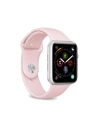 Panglica elastică PURO ICON Band Apple Watch 4/5/6/7/SE/8/9/10 40/41/42mm (S/M & M/L) (roz piersiciu)