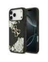 Etui Guess Grained Roses & Big 4G Logo do Apple iPhone 17 Pro Max czarny