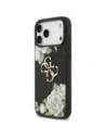Etui Guess Grained Roses & Big 4G Logo do Apple iPhone 17 Pro Max czarny