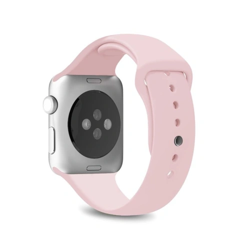 Kup Elastický pásek PURO ICON Band Apple Watch 4/5/6/7/SE/8/9/10 40/41/42mm (S/M & M/L) (pískově růžová) - PUR083PNK - {ean13} - Sklep Home Screen