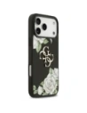 Etui Guess Grained Roses & Big 4G Logo do Apple iPhone 17 Pro Max czarny