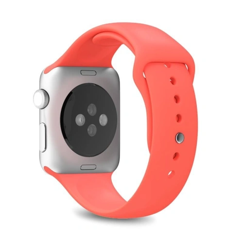 Kup Panglica elastică PURO ICON Band Apple Watch 4/5/6/7/SE/8/9/Ultra 44/45/49mm (S/M & M/L) (Living Coral) - PUR084LIVCOR - {ean13} - Sklep Home Screen