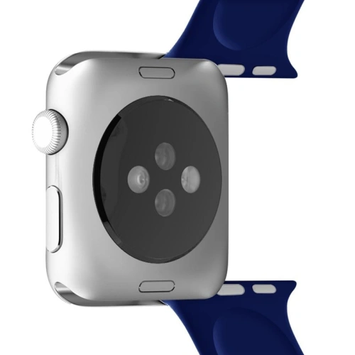 Kup Elastický pásek PURO ICON Band Apple Watch 4/5/6/7/SE/8/9/Ultra 44/45/49mm (S/M & M/L) (námořnická modř) - PUR085NAV - {ean13} - Sklep Home Screen