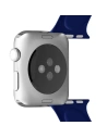 Kup Elastický pásek PURO ICON Band Apple Watch 4/5/6/7/SE/8/9/Ultra 44/45/49mm (S/M & M/L) (námořnická modř) - PUR085NAV - {ean13} - Sklep Home Screen