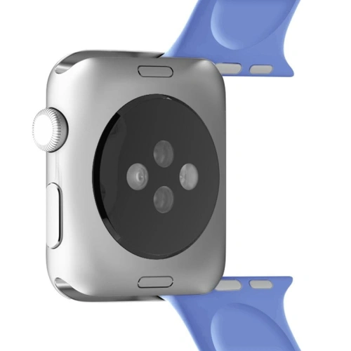 Kup Elastický pás PURO ICON Band Apple Watch 4/5/6/7/SE/8/9/Ultra 44/45/49mm (S/M & M/L) (modrý) - PUR086BLU - {ean13} - Sklep Home Screen