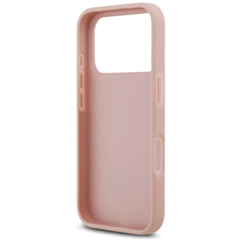 Etui Guess Rhinestone Triangle Logo do Apple iPhone 17 Pro różowy