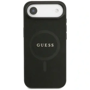 Etui Guess Saffiano Classic Logo MagSafe do Apple iPhone Air czarny