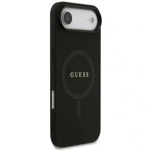 Etui Guess Saffiano Classic Logo MagSafe do Apple iPhone Air czarny
