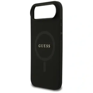 Etui Guess Saffiano Classic Logo MagSafe do Apple iPhone Air czarny