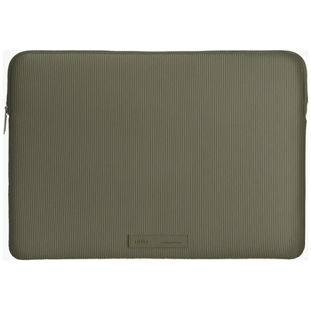 Torba na laptopa UNIQ Cyprus Ridge Edition Laptop Sleeve 14" water-resistant neoprene zielony