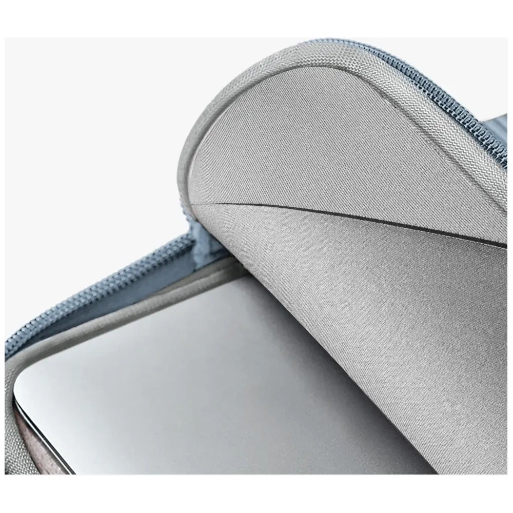 Torba na laptopa UNIQ Cyprus Ridge Edition Laptop Sleeve 16" water-resistant neoprene niebieski