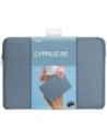 Torba na laptopa UNIQ Cyprus Ridge Edition Laptop Sleeve 16" water-resistant neoprene niebieski