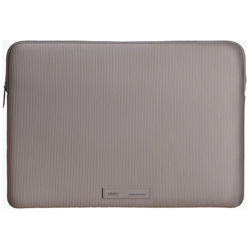 Torba na laptopa UNIQ Cyprus Ridge Edition Laptop Sleeve 16" water-resistant neoprene szary