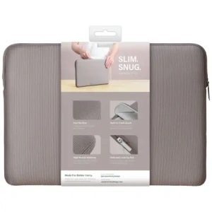 Torba na laptopa UNIQ Cyprus Ridge Edition Laptop Sleeve 16" water-resistant neoprene szary