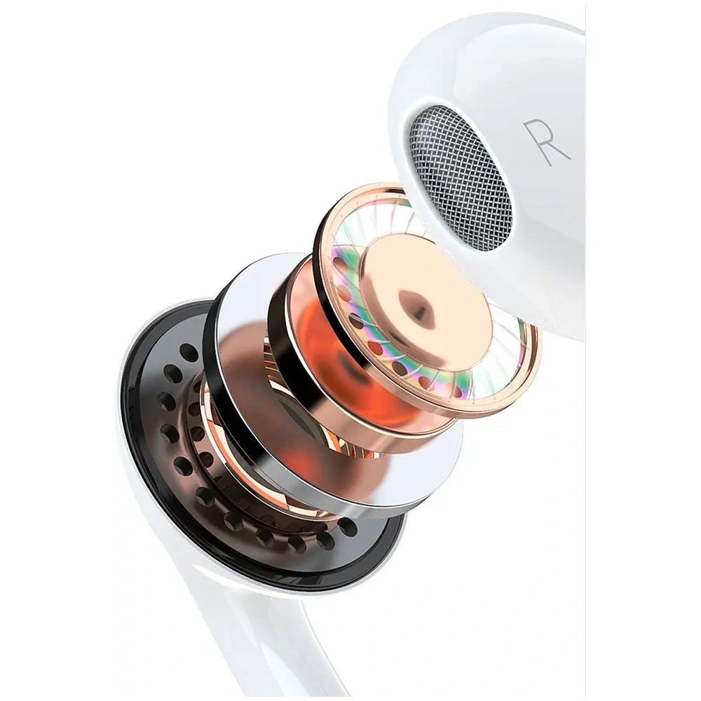 Słuchawki douszne DUDAO X14PRO słuchawki douszne ze złączem minijack 3.5mm biały (X14PRO)