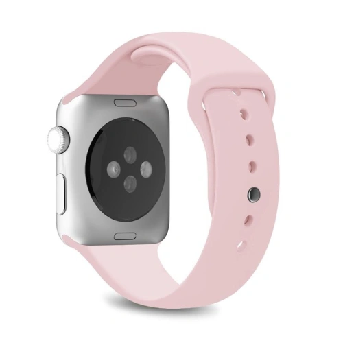 Kup Elastisches PURO ICON Band Apple Watch 4/5/6/7/SE/8/9/Ultra 44/45/49mm (S/M & M/L) (sandrosa) - PUR088PNK - {ean13} - Sklep Home Screen