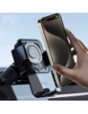 Uchwyt samochodowy DUDAO F19 zaciskowy z ładowarką indukcyjną 15W czarny
