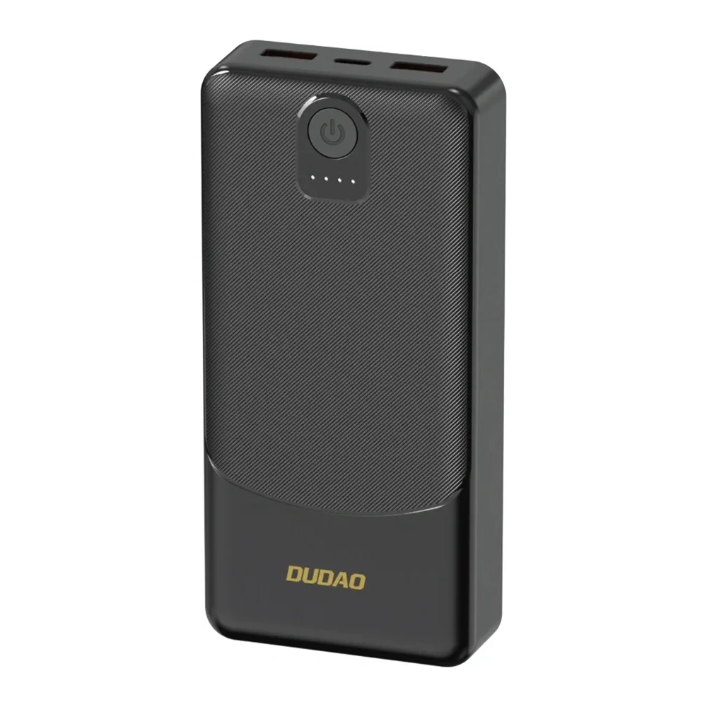 Powerbank DUDAO K10 10000mAh 2.4A 2xUSB-A czarny
