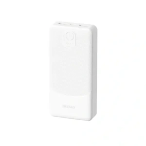 Powerbank DUDAO K10 10000mAh 2.4A 2xUSB-A biały