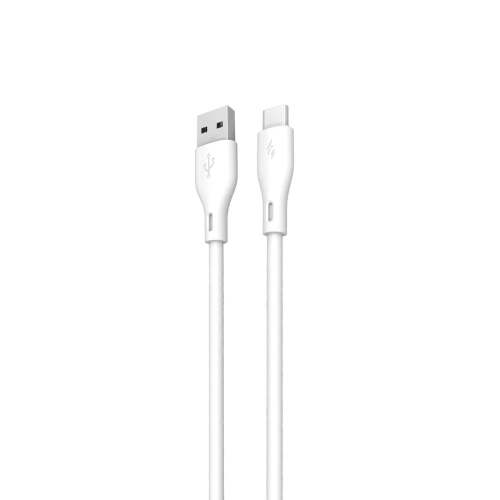 Kabel DUDAO L2T USB-A / USB-C 5A 1m biały