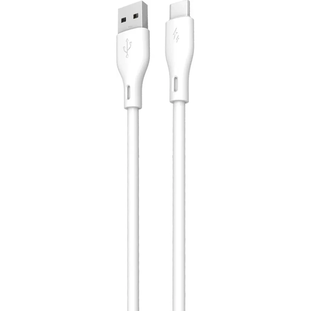 Kabel DUDAO L2T USB-A / USB-C 5A 1m biały
