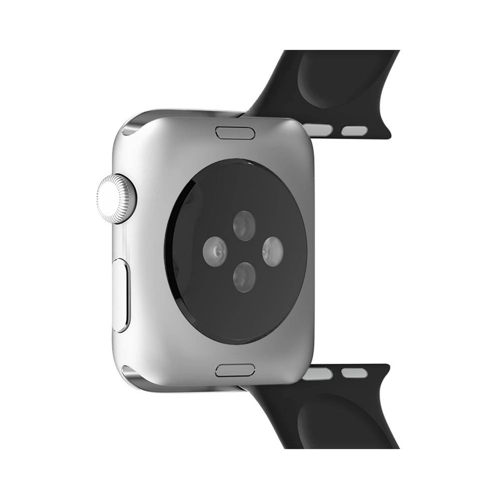 Elastyczny pasek PURO ICON Band Apple Watch 4/5/6/7/SE/8/9/Ultra 44/45/49mm (S/M & M/L) (czarny)