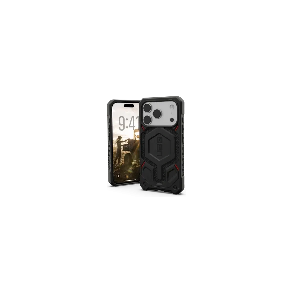 Etui UAG Urban Armor Gear Monarch Pro do Apple iPhone 17 Pro MagSafe (kevlar black)