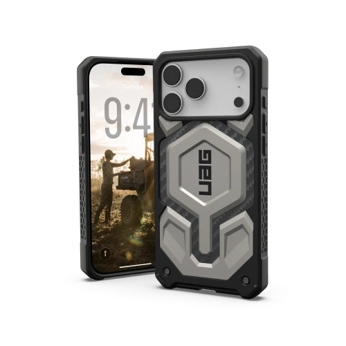 Etui UAG Urban Armor Gear Monarch Pro do Apple iPhone 17 Pro Max MagSafe (titanium)