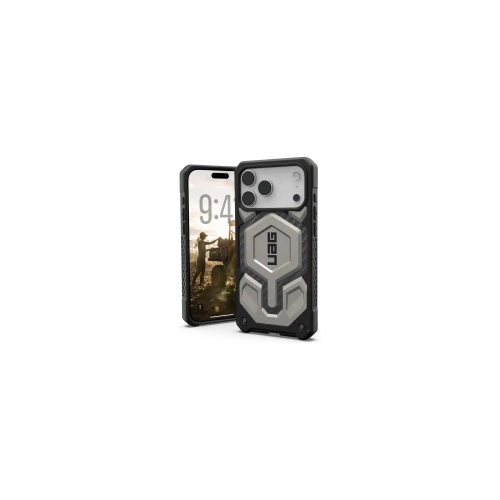 Etui UAG Urban Armor Gear Monarch Pro do Apple iPhone 17 Pro Max MagSafe (titanium)