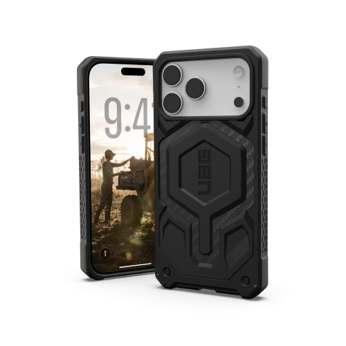 Etui UAG Urban Armor Gear Monarch Pro do Apple iPhone 17 Pro Max MagSafe (carbon fiber)