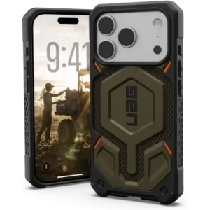 Etui UAG Urban Armor Gear Monarch Pro do Apple iPhone 17 Pro MagSafe (kevlar element green)