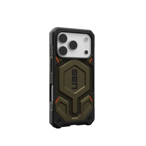 Etui UAG Urban Armor Gear Monarch Pro do Apple iPhone 17 Pro MagSafe (kevlar element green)