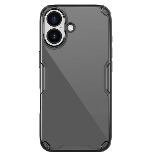 Etui Nillkin Nature TPU Pro do Apple iPhone 17 półprzezroczyste-czarne
