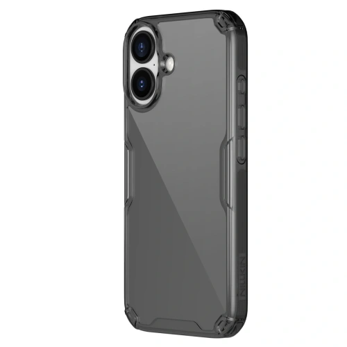 Etui Nillkin Nature TPU Pro do Apple iPhone 17 półprzezroczyste-czarne